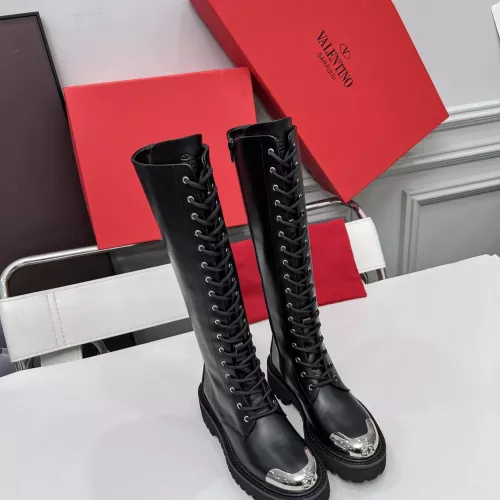 Replica Valentino Boots For Women #1357780 $150.00 USD for Wholesale