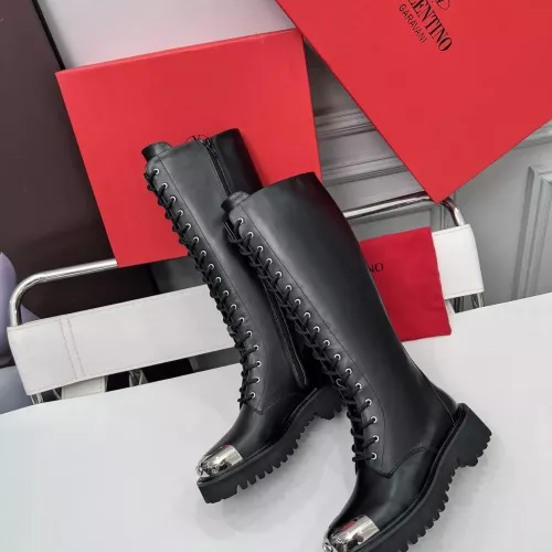 Replica Valentino Boots For Women #1357780 $150.00 USD for Wholesale