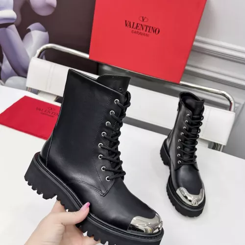 Replica Valentino Boots For Women #1357781 $115.00 USD for Wholesale