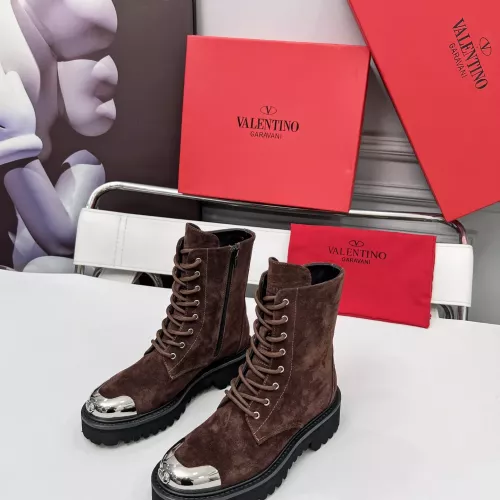 Replica Valentino Boots For Women #1357782 $115.00 USD for Wholesale