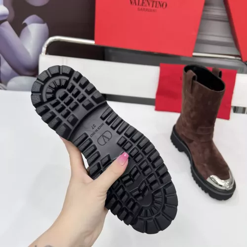 Replica Valentino Boots For Women #1357783 $115.00 USD for Wholesale