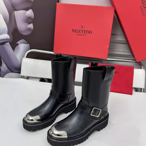 Replica Valentino Boots For Women #1357784 $115.00 USD for Wholesale