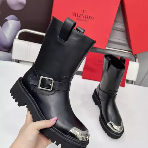 Replica Valentino Boots For Women #1357784 $115.00 USD for Wholesale