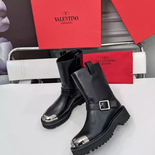 Replica Valentino Boots For Women #1357784 $115.00 USD for Wholesale