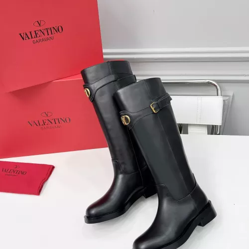 Replica Valentino Boots For Women #1357787 $140.00 USD for Wholesale