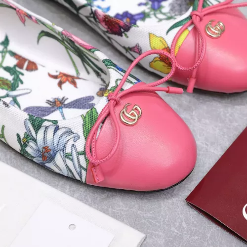 Replica Gucci Flat Shoes For Women #1357803 $108.00 USD for Wholesale
