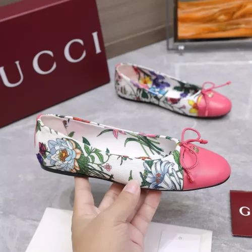 Replica Gucci Flat Shoes For Women #1357803 $108.00 USD for Wholesale