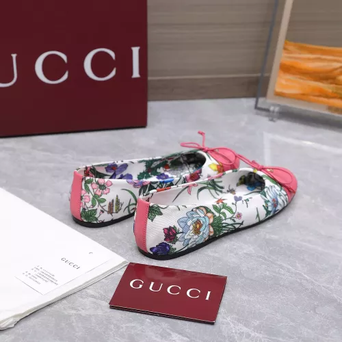 Replica Gucci Flat Shoes For Women #1357803 $108.00 USD for Wholesale