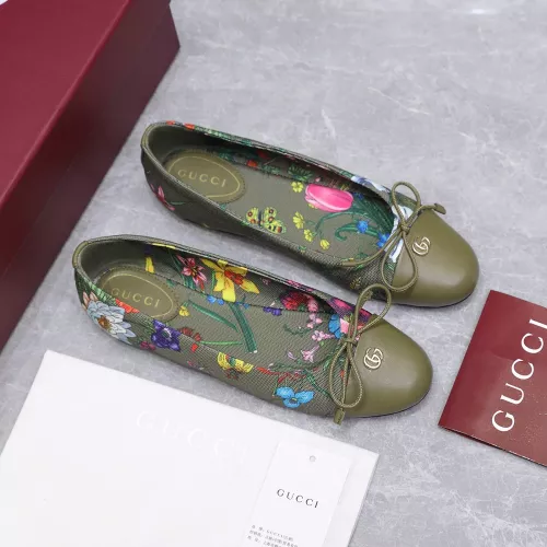 Replica Gucci Flat Shoes For Women #1357804 $108.00 USD for Wholesale