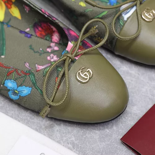 Replica Gucci Flat Shoes For Women #1357804 $108.00 USD for Wholesale