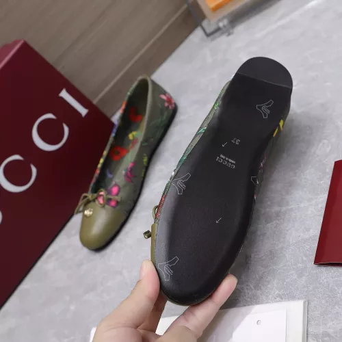 Replica Gucci Flat Shoes For Women #1357804 $108.00 USD for Wholesale