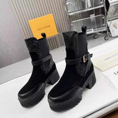 Louis Vuitton Boots For Women #1357812 $108.00 USD, Wholesale Replica Louis Vuitton Boots