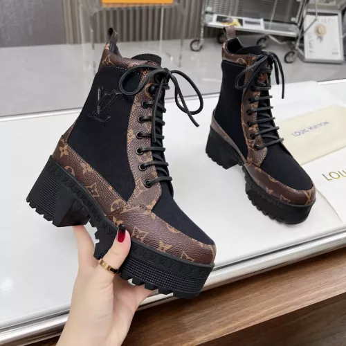 Louis Vuitton Boots For Women #1357816 $112.00 USD, Wholesale Replica Louis Vuitton Boots