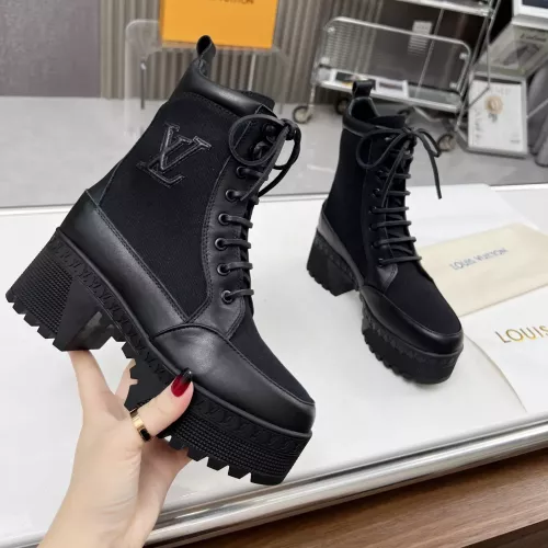 Louis Vuitton Boots For Women #1357817 $112.00 USD, Wholesale Replica Louis Vuitton Boots