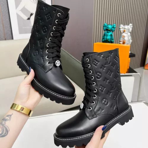 Louis Vuitton Boots For Women #1357823 $102.00 USD, Wholesale Replica Louis Vuitton Boots