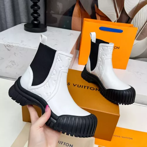 Louis Vuitton Boots For Women #1357839 $112.00 USD, Wholesale Replica Louis Vuitton Boots