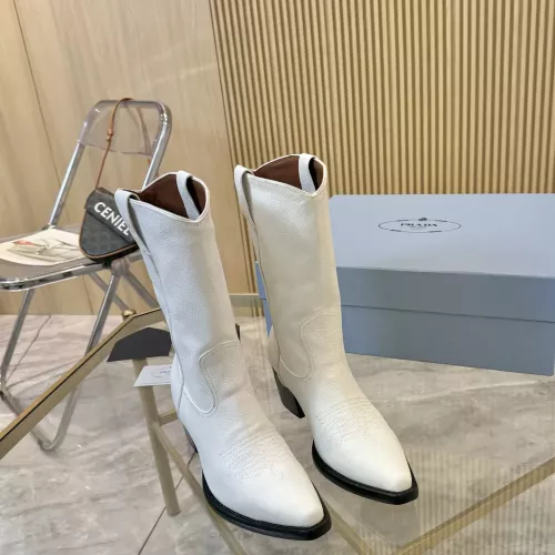 Replica Prada Boots For Women #1357848 $158.00 USD for Wholesale
