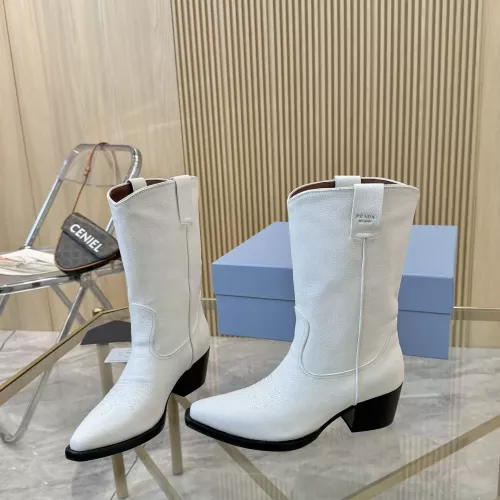 Replica Prada Boots For Women #1357848 $158.00 USD for Wholesale