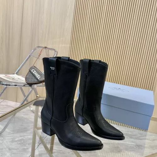 Replica Prada Boots For Women #1357850 $158.00 USD for Wholesale