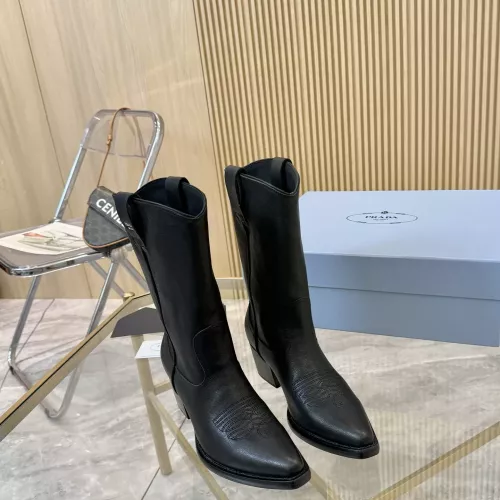 Replica Prada Boots For Women #1357850 $158.00 USD for Wholesale