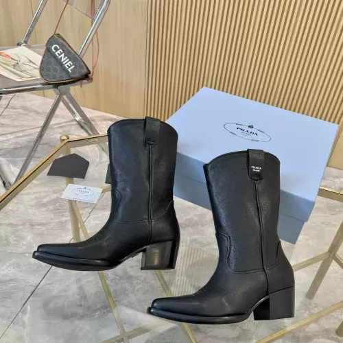 Replica Prada Boots For Women #1357850 $158.00 USD for Wholesale