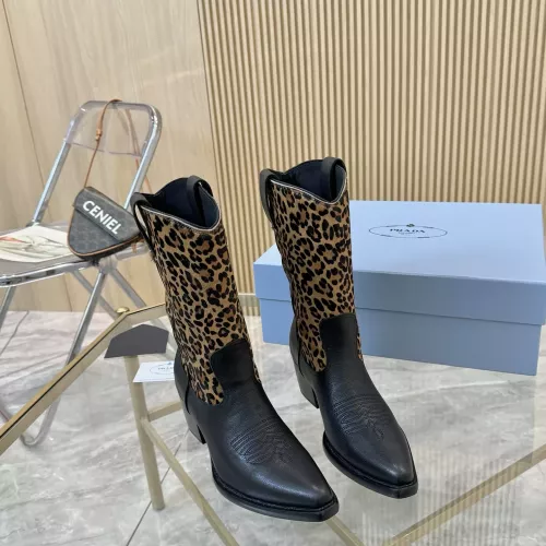 Replica Prada Boots For Women #1357851 $158.00 USD for Wholesale