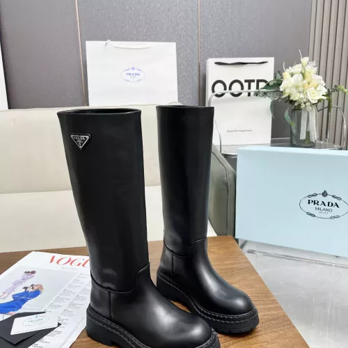 Replica Prada Boots For Women #1357857 $140.00 USD for Wholesale