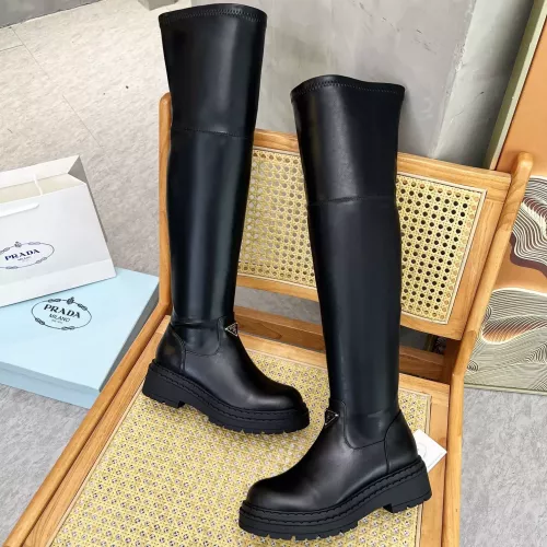 Prada Boots For Women #1357858 $122.00 USD, Wholesale Replica Prada Boots