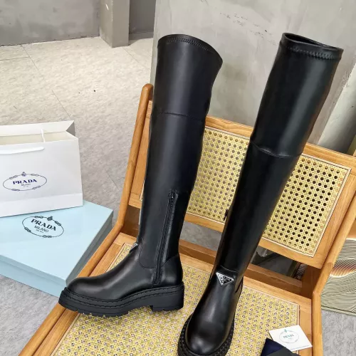 Replica Prada Boots For Women #1357858 $122.00 USD for Wholesale