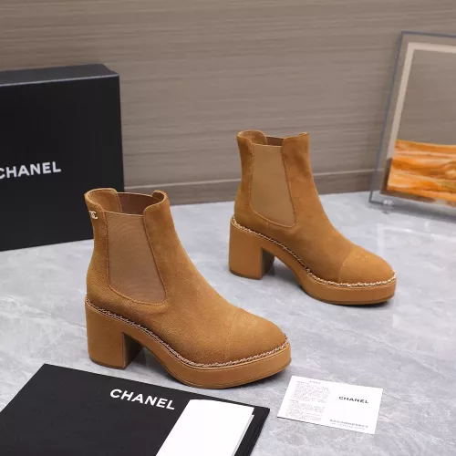 Replica Chanel Boots For Women #1357869 $128.00 USD for Wholesale