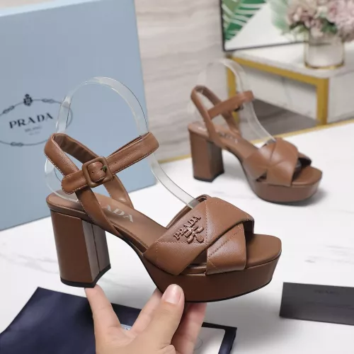 Replica Prada Sandal For Women #1357900 $112.00 USD for Wholesale