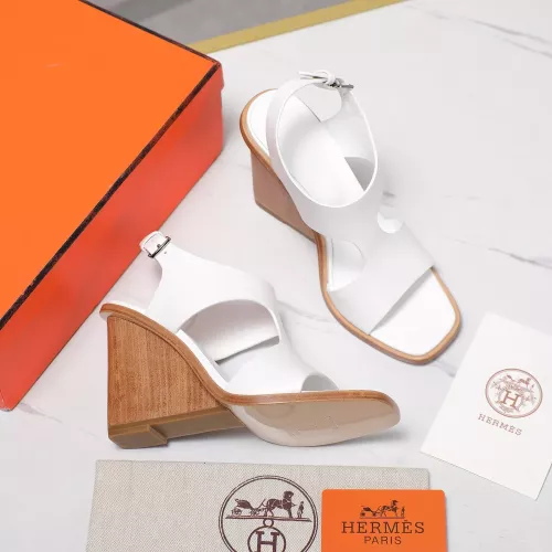 Replica Hermes Sandal For Women #1357913 $115.00 USD for Wholesale