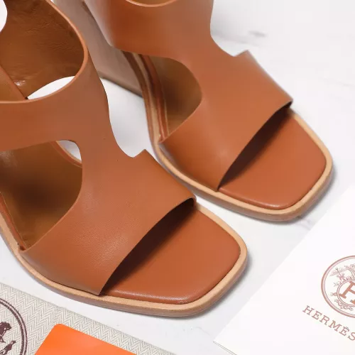 Replica Hermes Sandal For Women #1357915 $115.00 USD for Wholesale