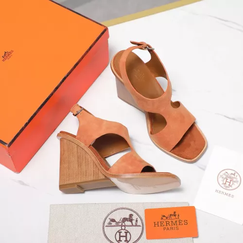 Replica Hermes Sandal For Women #1357916 $115.00 USD for Wholesale