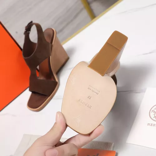 Replica Hermes Sandal For Women #1357917 $115.00 USD for Wholesale