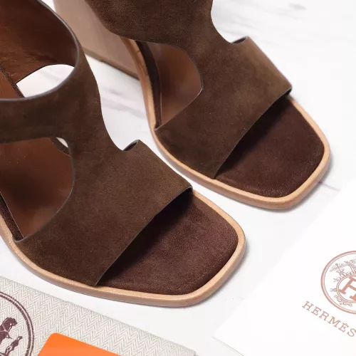 Replica Hermes Sandal For Women #1357917 $115.00 USD for Wholesale