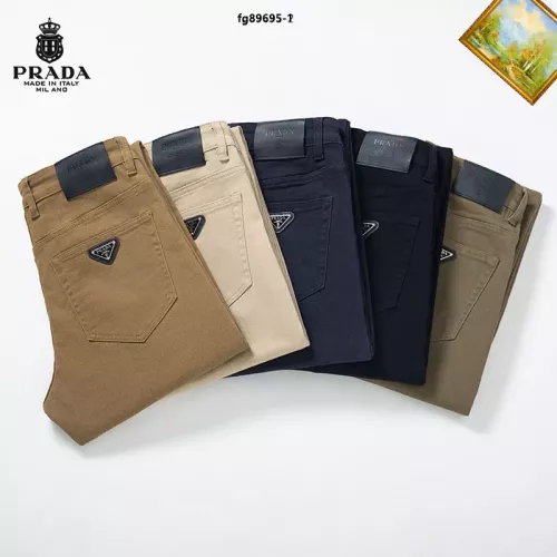 Replica Prada Jeans For Men #1358003 $48.00 USD for Wholesale