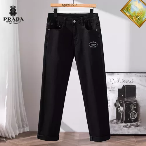 Replica Prada Jeans For Men #1358006 $48.00 USD for Wholesale