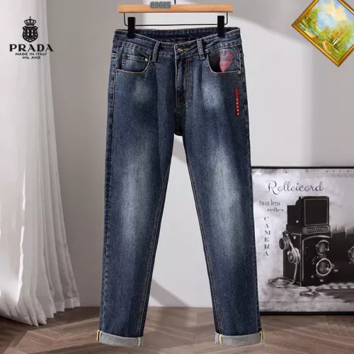 Replica Prada Jeans For Men #1358007 $48.00 USD for Wholesale