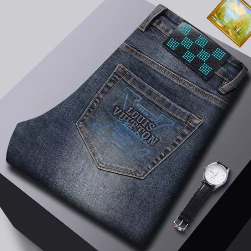 Louis Vuitton LV Jeans For Men #1358008 $48.00 USD, Wholesale Replica Louis Vuitton LV Jeans