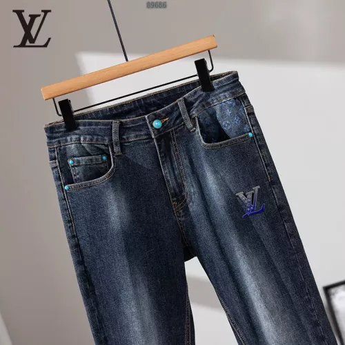 Replica Louis Vuitton LV Jeans For Men #1358008 $48.00 USD for Wholesale