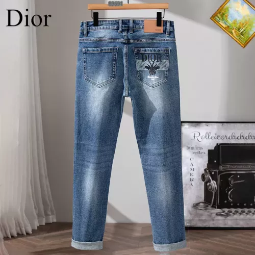 Replica Christian Dior Jeans For Men #1358013 $48.00 USD for Wholesale