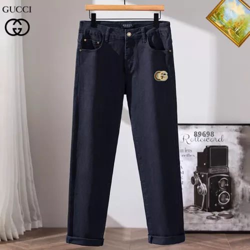 Replica Gucci Jeans For Men #1358019 $48.00 USD for Wholesale