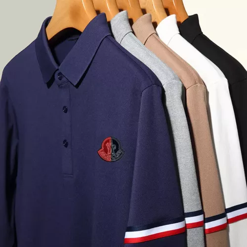 Replica Moncler T-Shirts Long Sleeved For Men #1358036 $40.00 USD for Wholesale