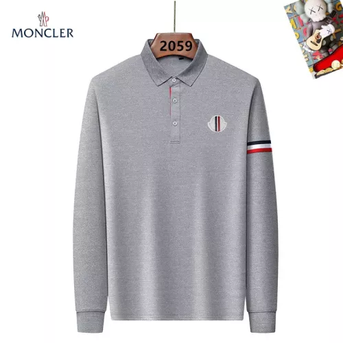 Moncler T-Shirts Long Sleeved For Men #1358076 $40.00 USD, Wholesale Replica Moncler T-Shirts