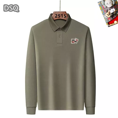 Dsquared T-Shirts Long Sleeved For Men #1358097 $40.00 USD, Wholesale Replica Dsquared T-Shirts