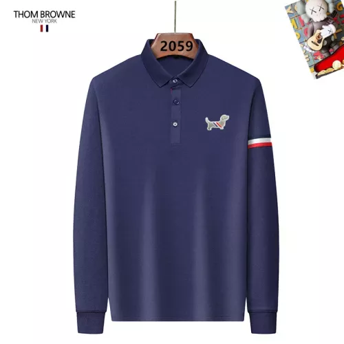 Thom Browne TB T-Shirts Long Sleeved For Men #1358118 $40.00 USD, Wholesale Replica Thom Browne TB T-Shirts