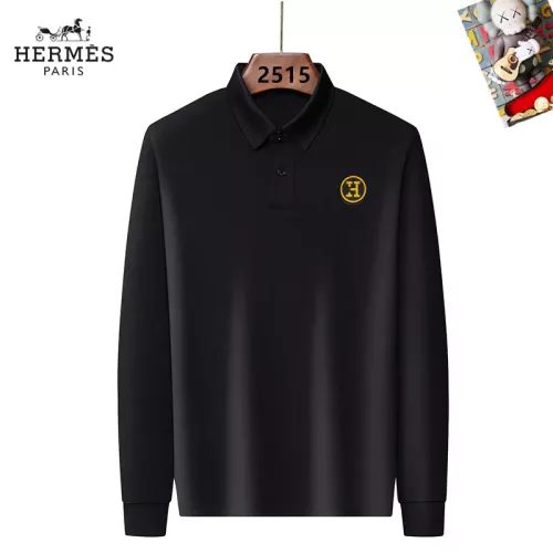 Hermes T-Shirts Long Sleeved For Men #1358127 $40.00 USD, Wholesale Replica Hermes T-Shirts