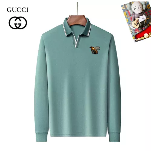 Gucci T-Shirts Long Sleeved For Men #1358153 $40.00 USD, Wholesale Replica Gucci T-Shirts