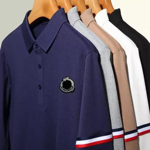 Replica Moncler T-Shirts Long Sleeved For Men #1358161 $40.00 USD for Wholesale